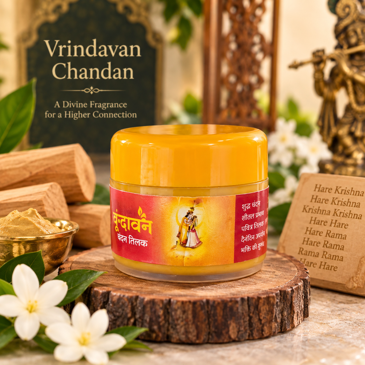 Pure Vrindavan Chandan Tilak