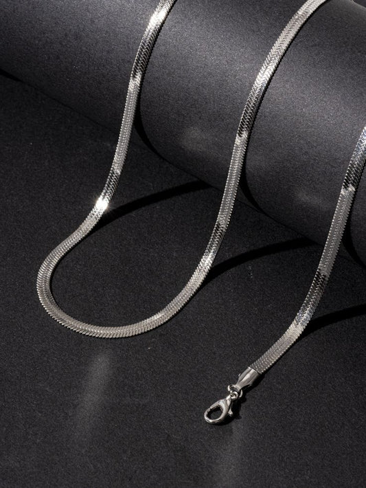 Premium Sterling Silver Snake Chain Necklace