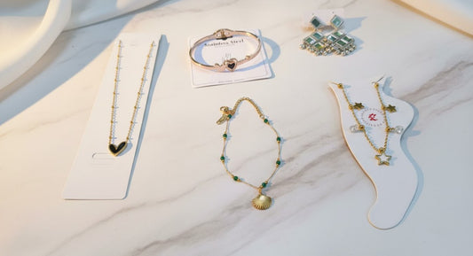 Premium Combo Offer – 1 Necklace, 1 Kada, 1 Bracelet, 1 Earrings, 1 Anklet