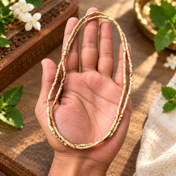 Vrindavan Tulsi mala, double layer, 16 inch