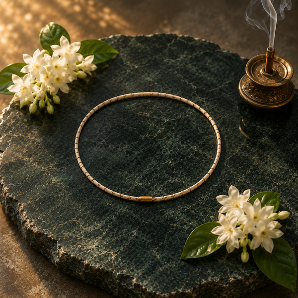 Vrindavan Tulsi Mala Single Layer (8 Inch)