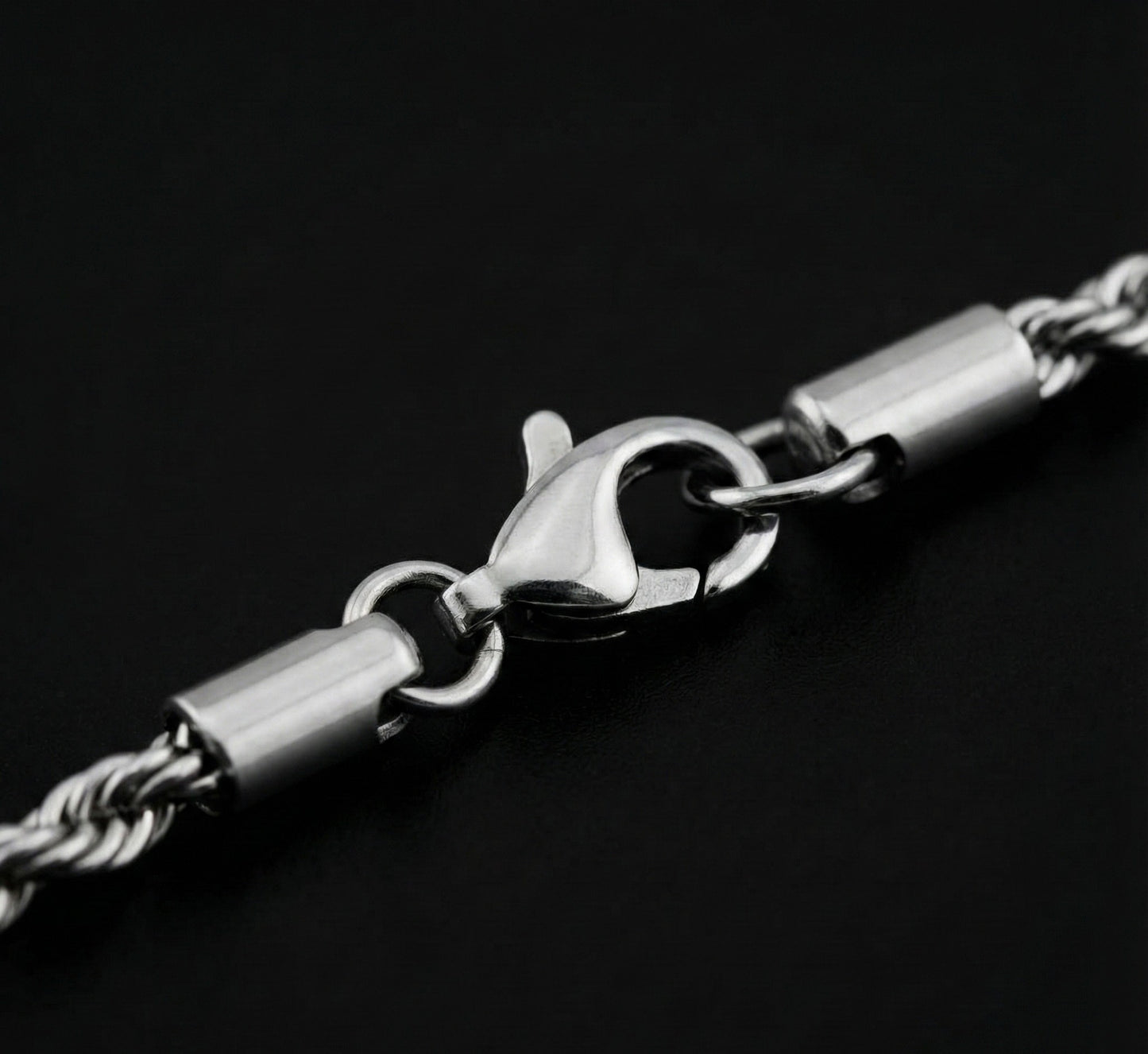 Premium Silver Rope Chain  for Men & Women